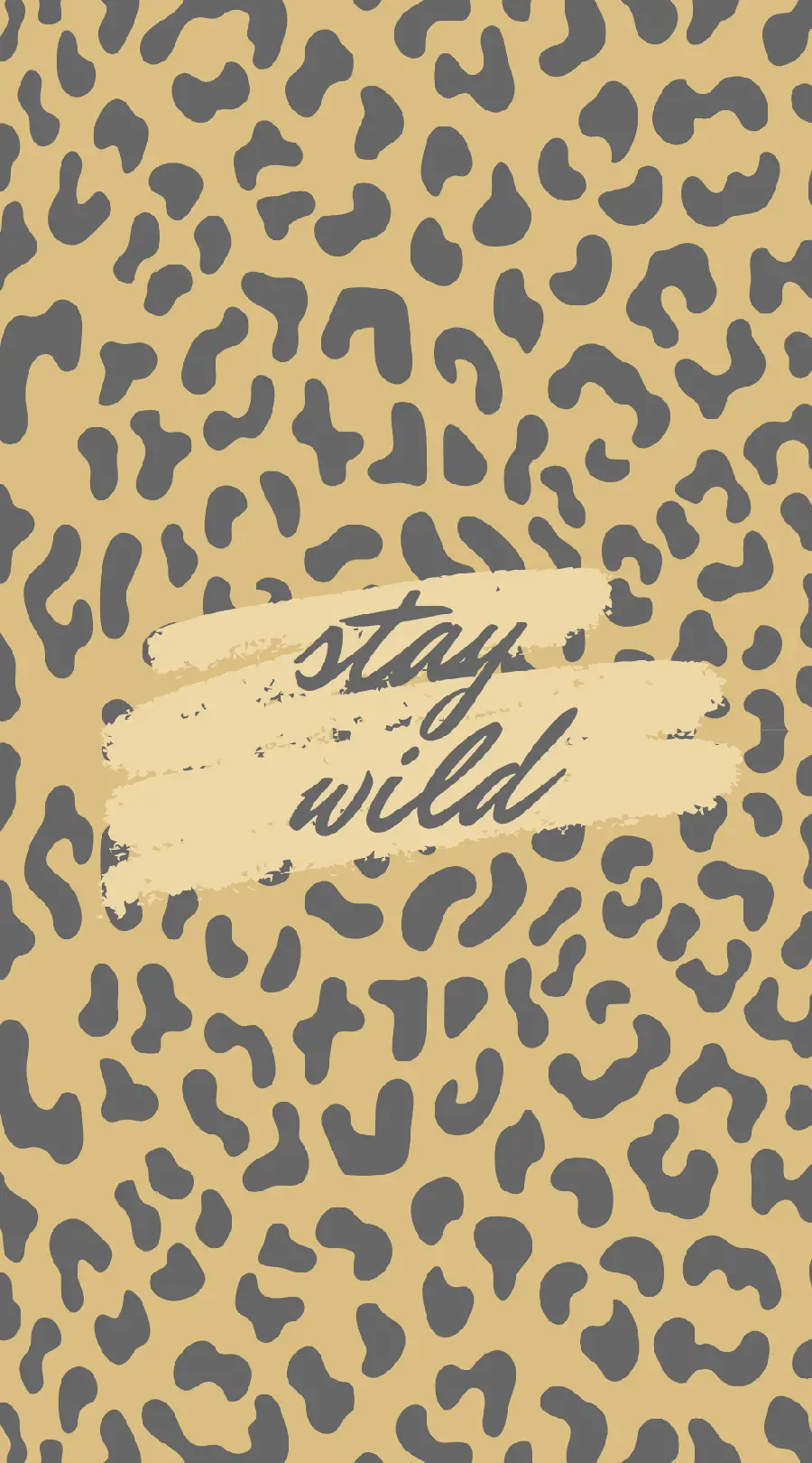 Extremely beautiful wallpaper of the Nescafe leopard design 