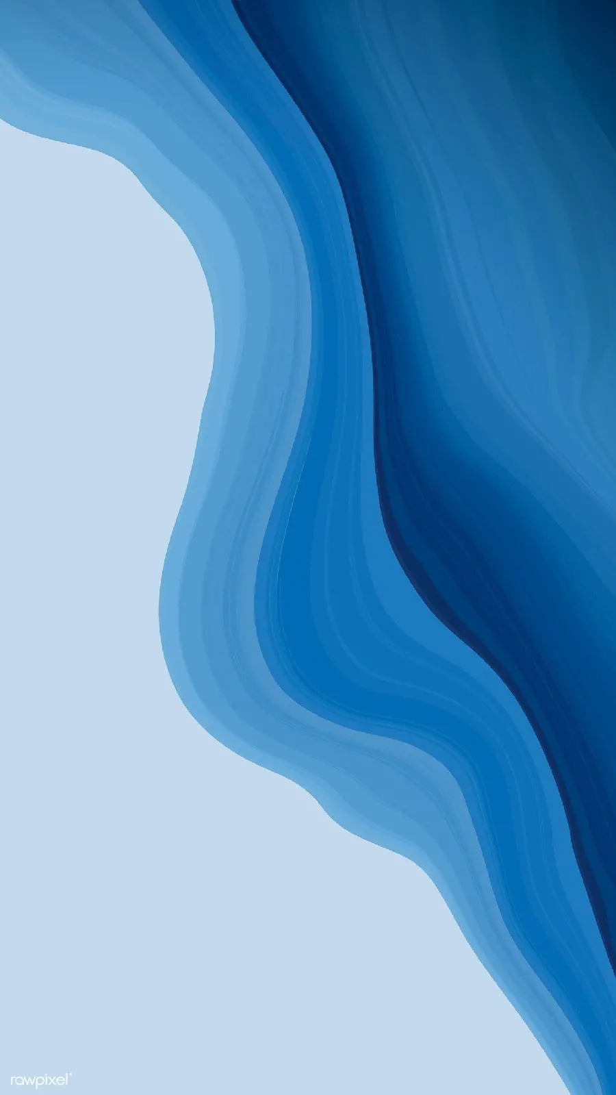 Blue textless photo with abstract layered design for question box