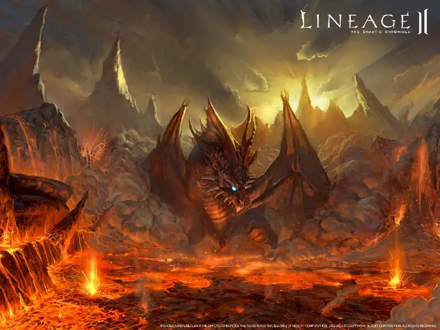 Frightening and creepy dragon background for the cold, nervous and lonely ruler