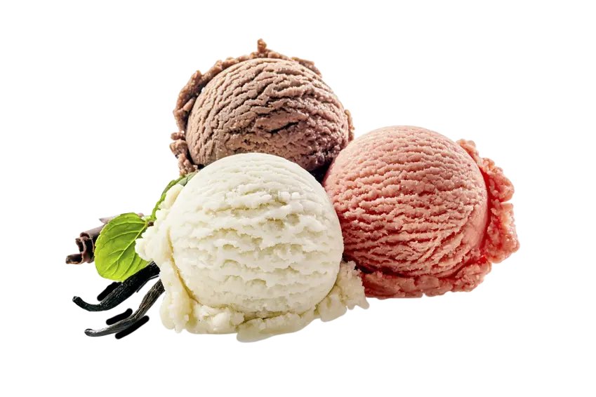 Free PNG Image of a Rounded Ice Cream Scoop