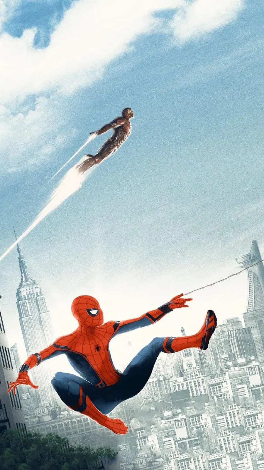 The newest and most awesome Spider-Man wallpaper for your phone starring Tom Holland