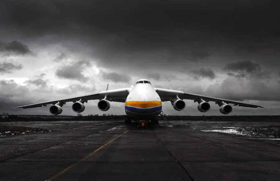 The latest photo of a very giant Antonov cargo plane