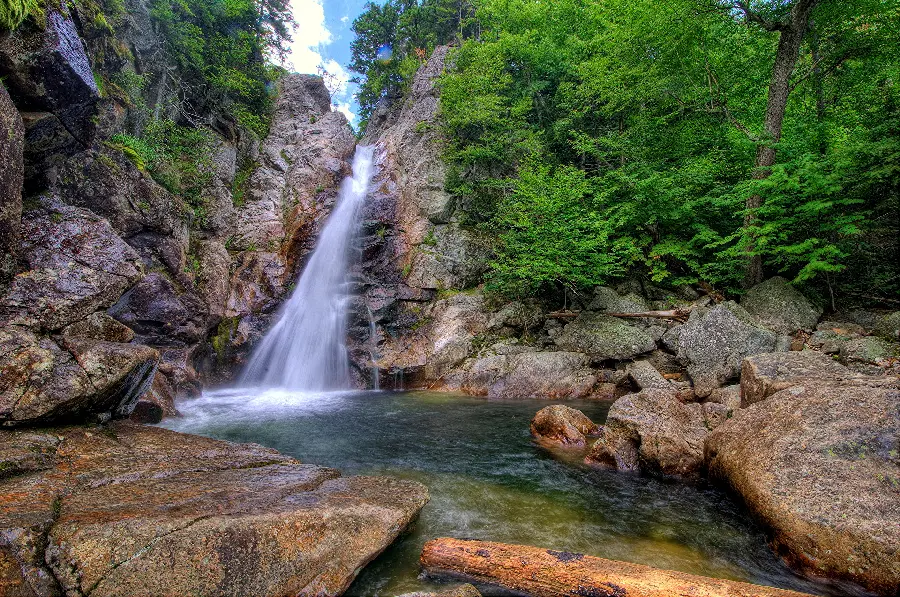Famous waterfall wallpaper in amazing nature for laptop