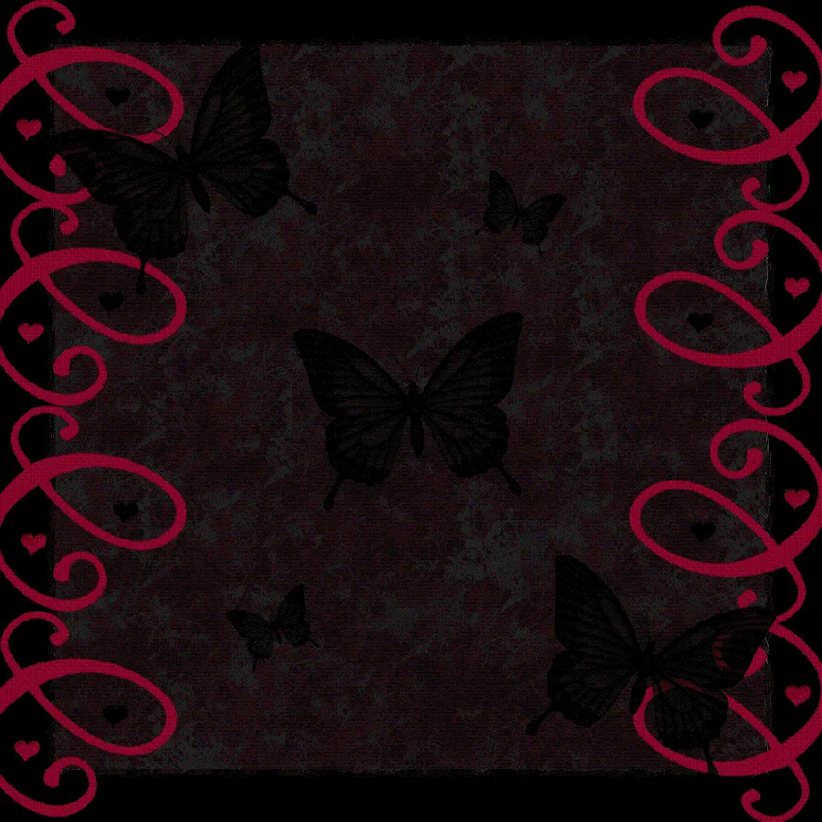 Amazing black butterfly with lines next to it