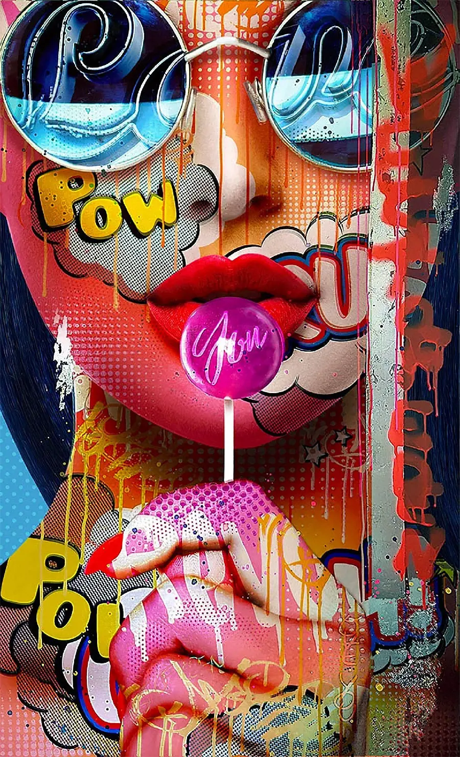 Pop Heroes Profile Photo and Fascinating and Cool Artwork by Monika Nowak African Pop Art