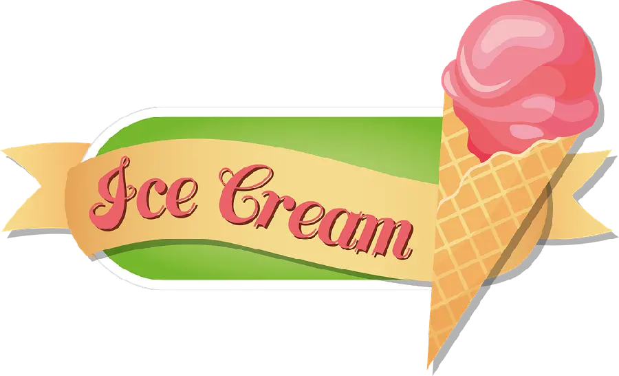 Design Graphics and photos of ice cream cones PNG 