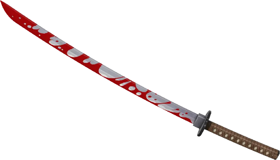 Full download photo of a blood-stained sword in png format without background