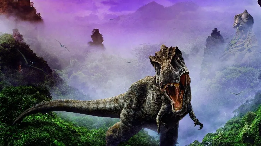 The hottest big and scary dinosaur background for your computer desktop
