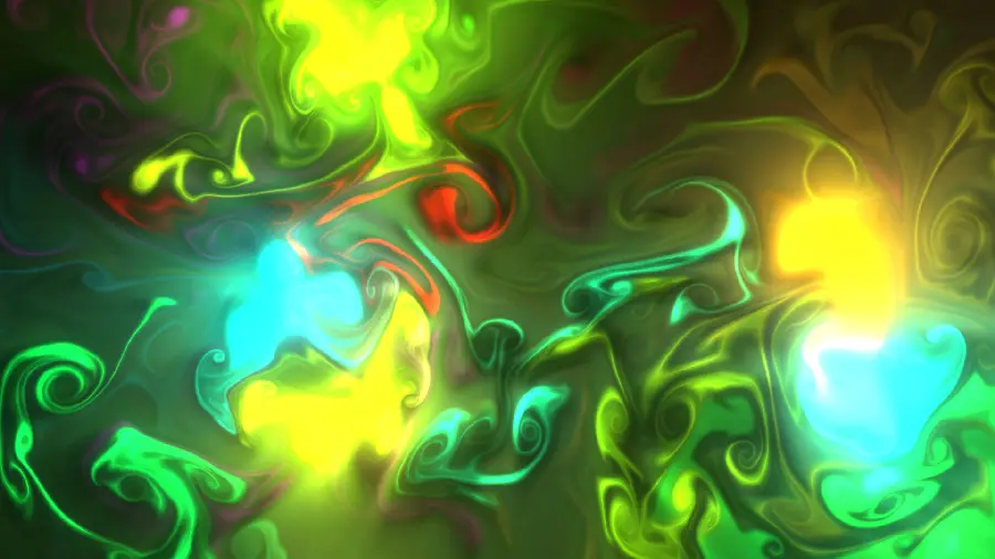 Animated background image of neon and splashes