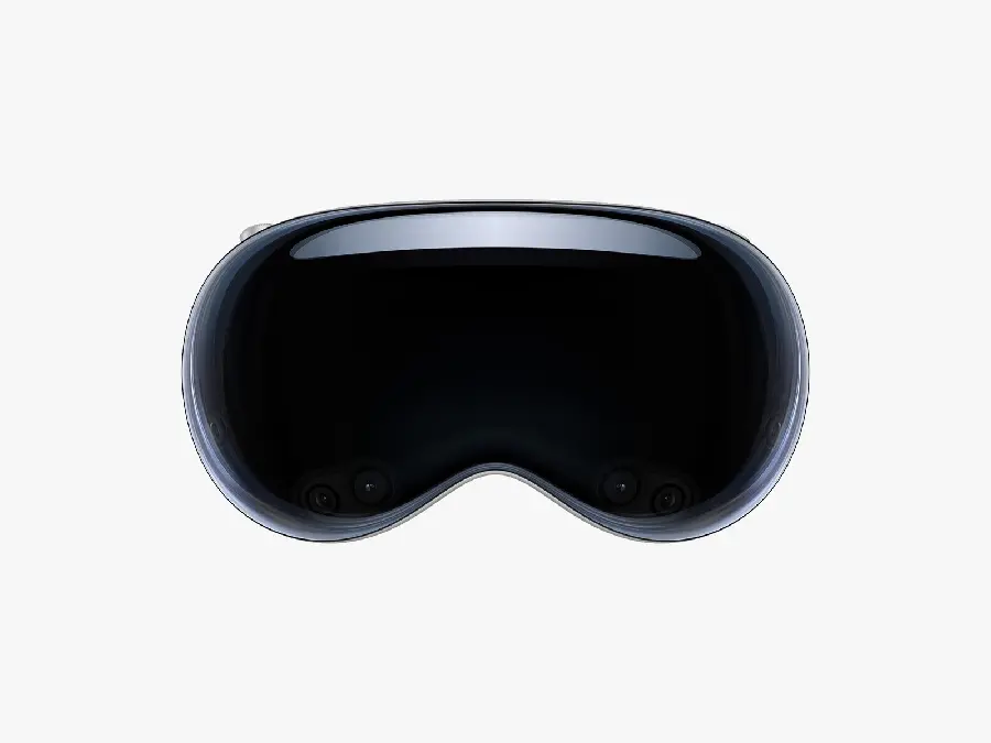 The latest image of the Apple Vision Pro mixed reality headset with amazing capabilities
