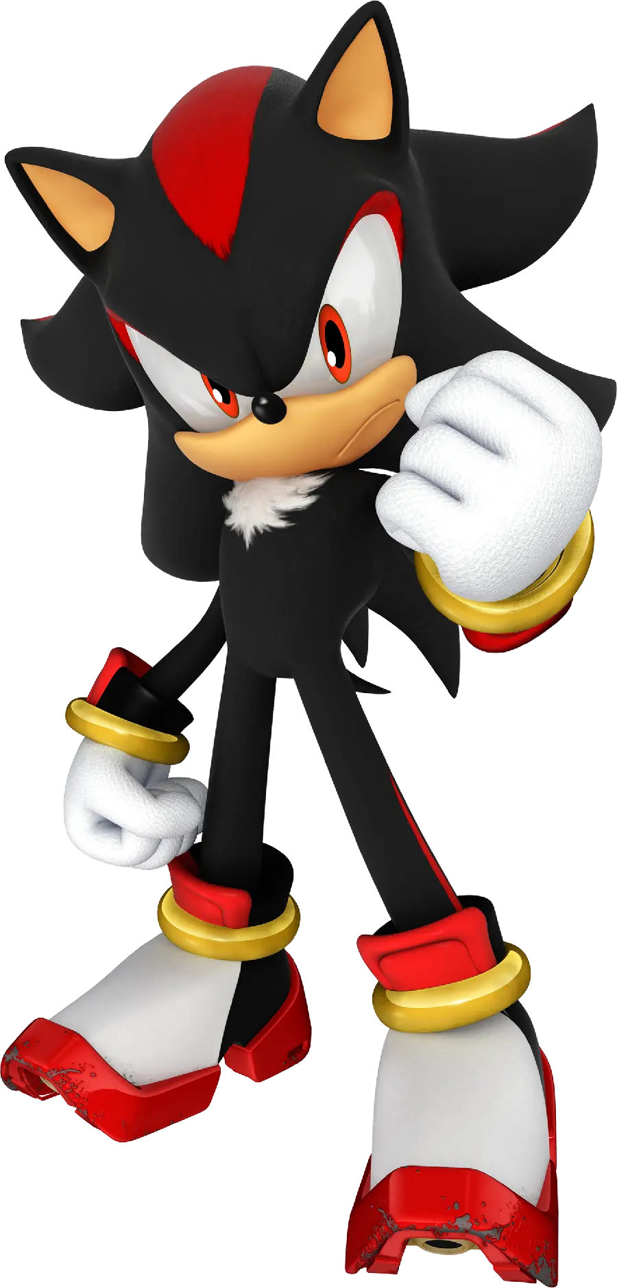 Amazing and spectacular wallpaper of the black cartoon character Sonic