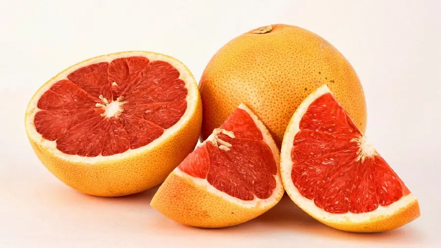 A very beautiful background photo of grapefruit suitable for phones and laptops