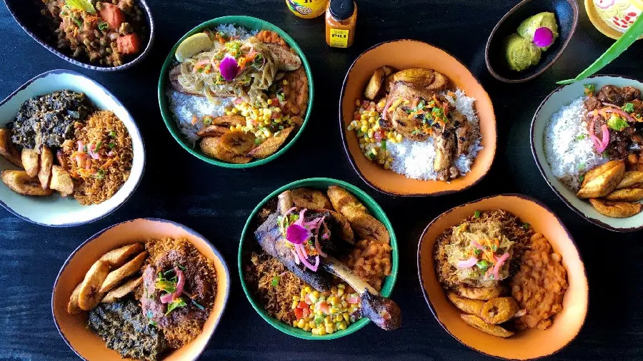 Download the photo of the most delicious and delicious African food menu with the highest quality