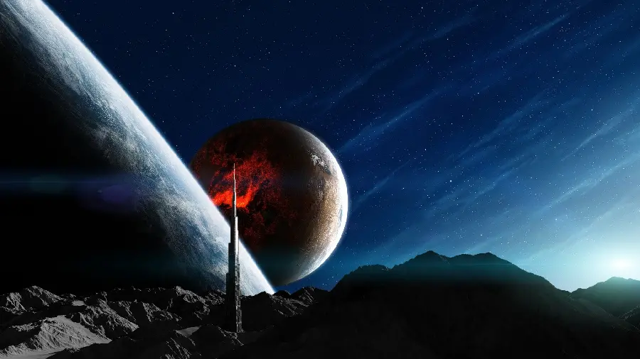  Attractive and fantastic background of space with excellent quality 