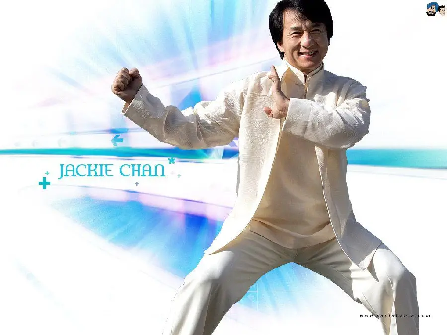 Stock image from the movie Running Man starring Jackie Chan