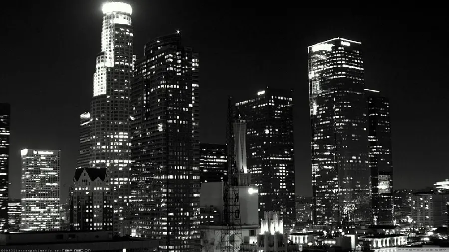 Unique and spectacular wallpaper of the city of London with bright lights