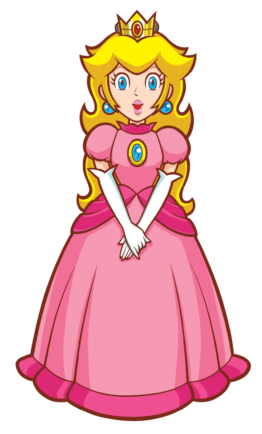 The most special fantasy girly animation picture of Princess Peach 