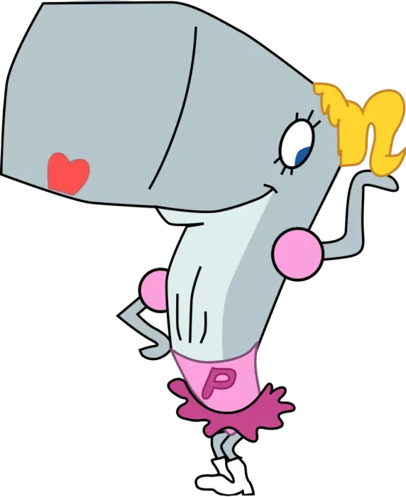 The latest png Pearl Krebs, Mr. Krabs' daughter in the SpongeBob cartoon