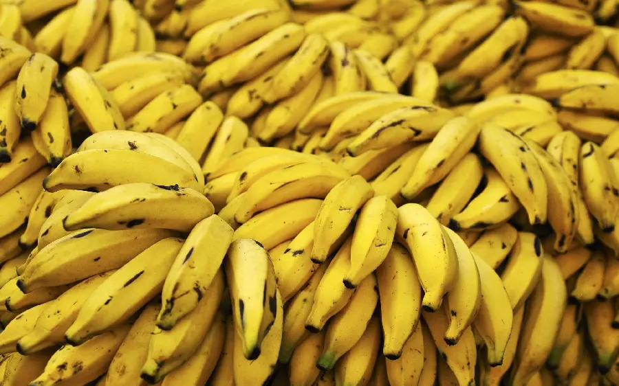 Nutritious Ripe Banana Fruit Background for Poster Printing 4k
