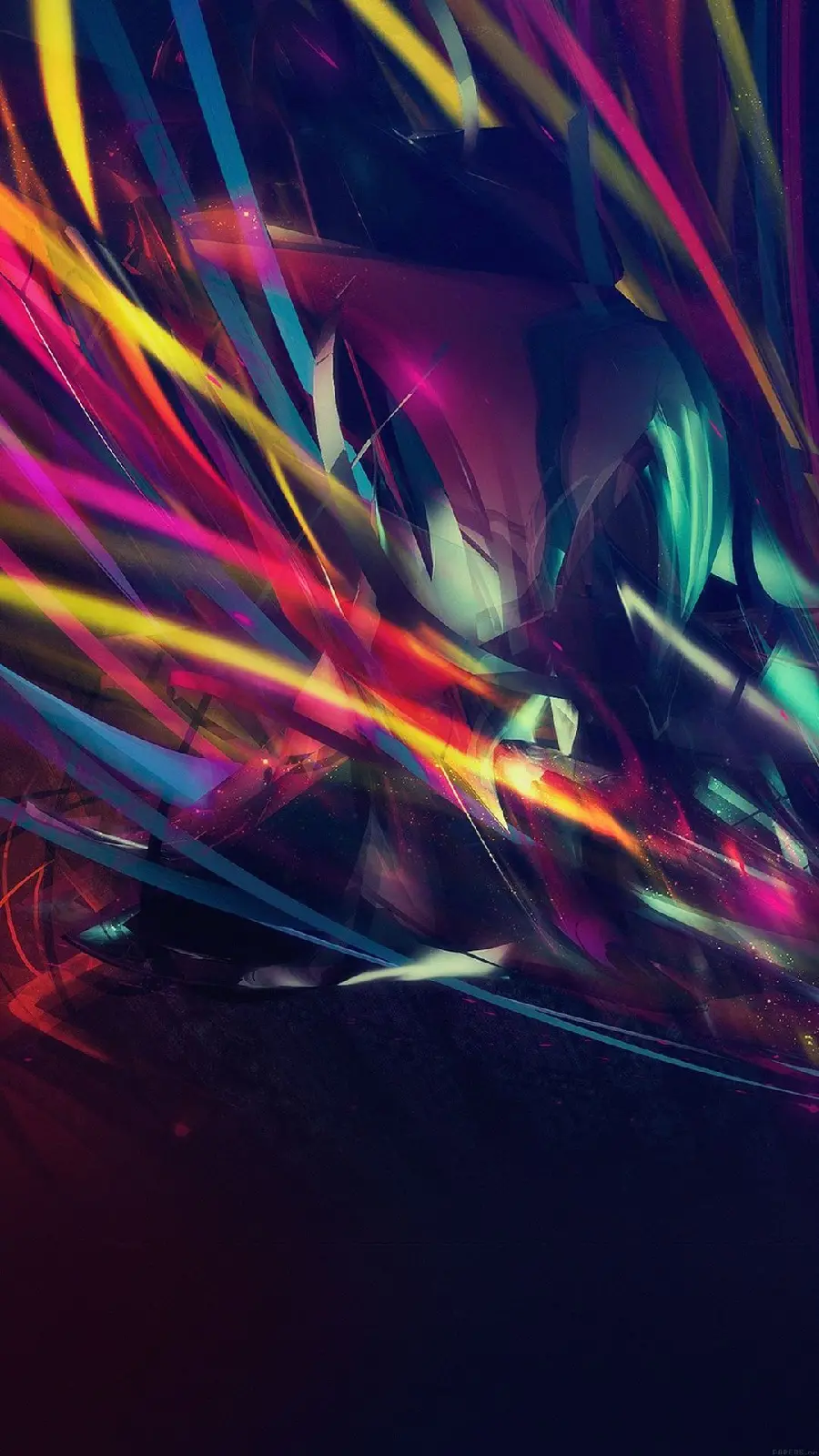 The most stylish girly phone background of abstract light in beautiful happy colors