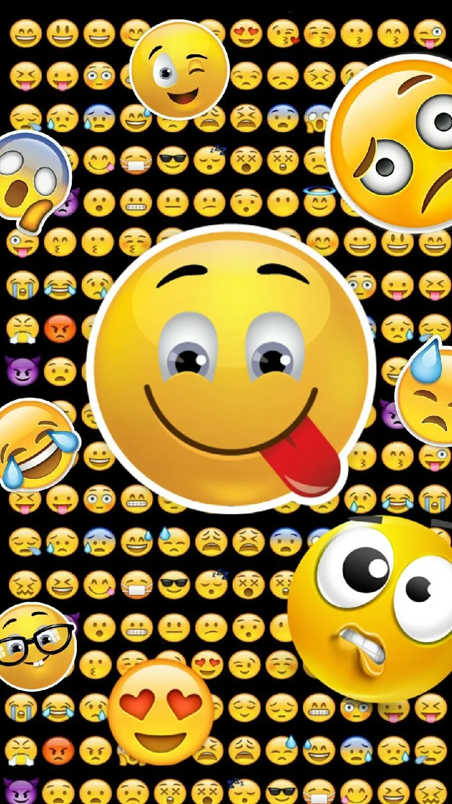 A cool and spectacular photo of beautiful yellow stickers 
