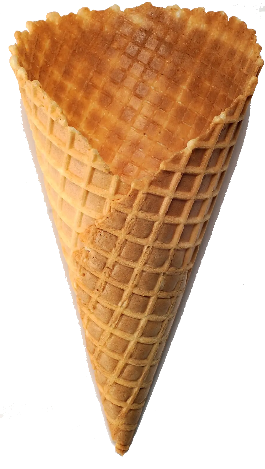 Simple Photo of Ice Cream Cone without Ice Cream with the Highest Quality 