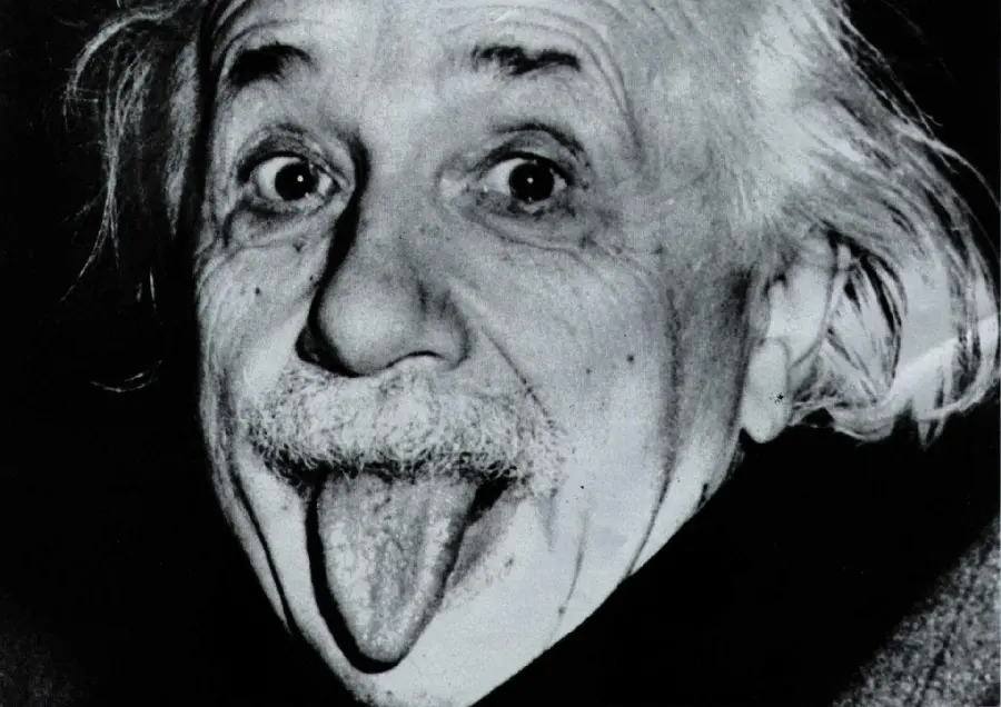 The most controversial and unexpected photo of Albert Einstein