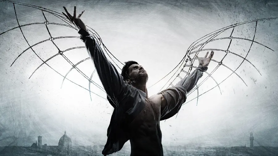 Innovative designs of Leonardo da Vinci, an Italian inventor