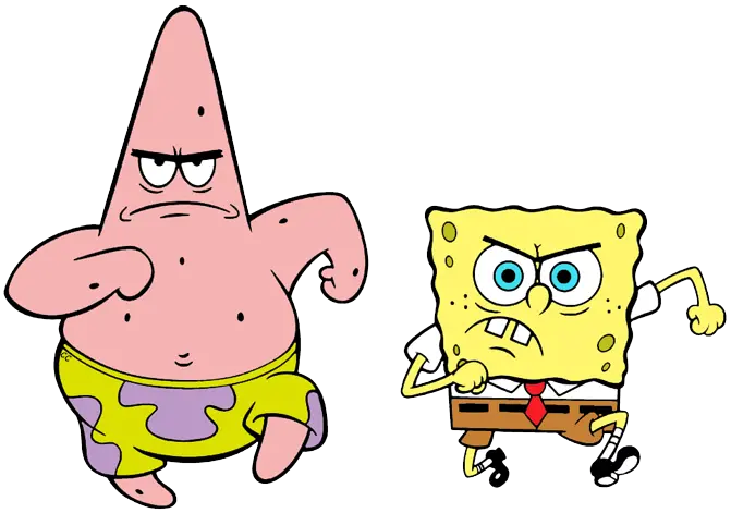 Patrick and SpongeBob pattern set for making two friends necklace 1402