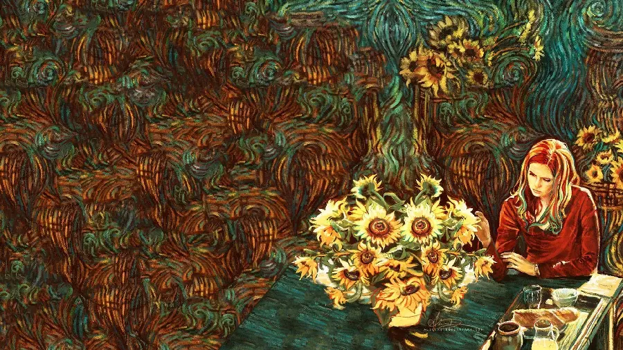Download the best painting of Vincent Van Gogh for backgrounds and profiles of artists 