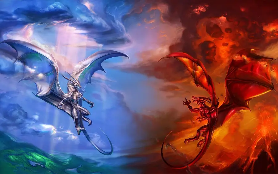 The best ice dragon profile picture for cold and dry people