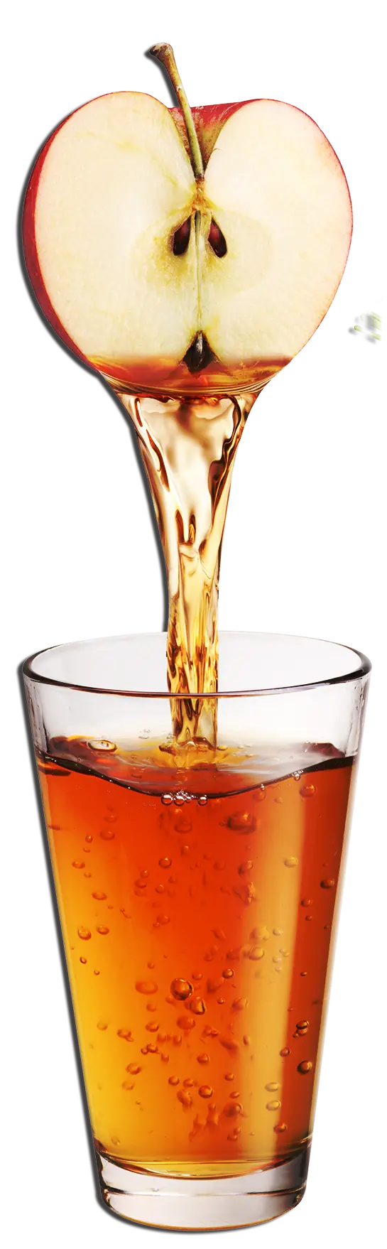Apple vinegar teleportation image for social media advertising