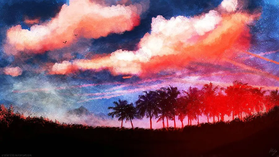 Very beautiful and fantasy image of a high quality digital painting