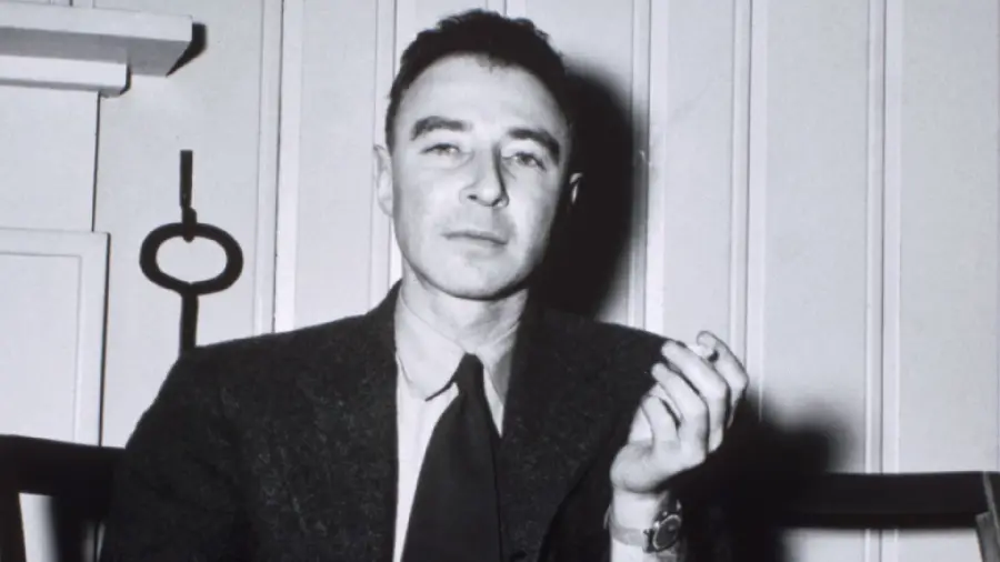 High quality photo of the father of the atomic bomb Julius Robert Oppenheimer