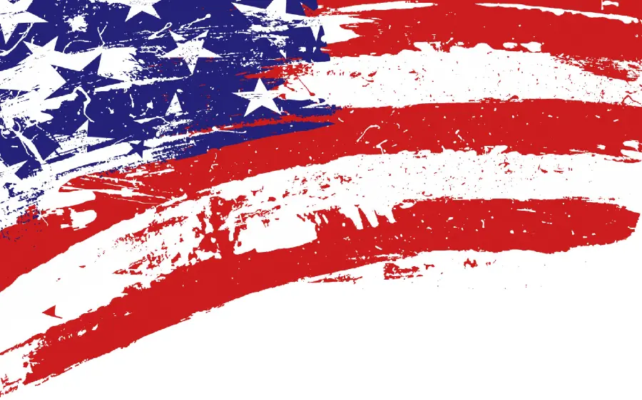 Incredibly beautiful wallpaper of the American flag with beautiful colors