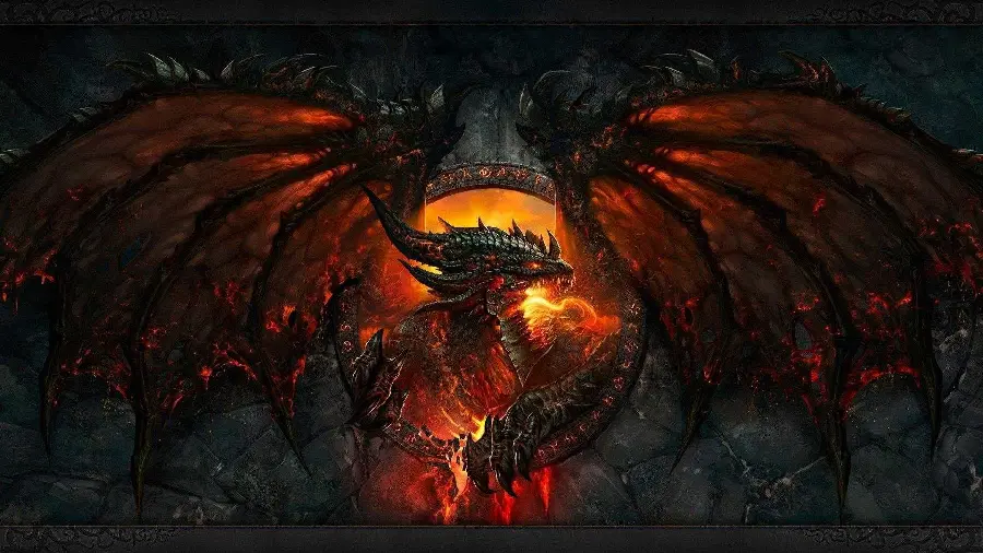 Download the image of a volcano dragon with an eruption of anger and rage