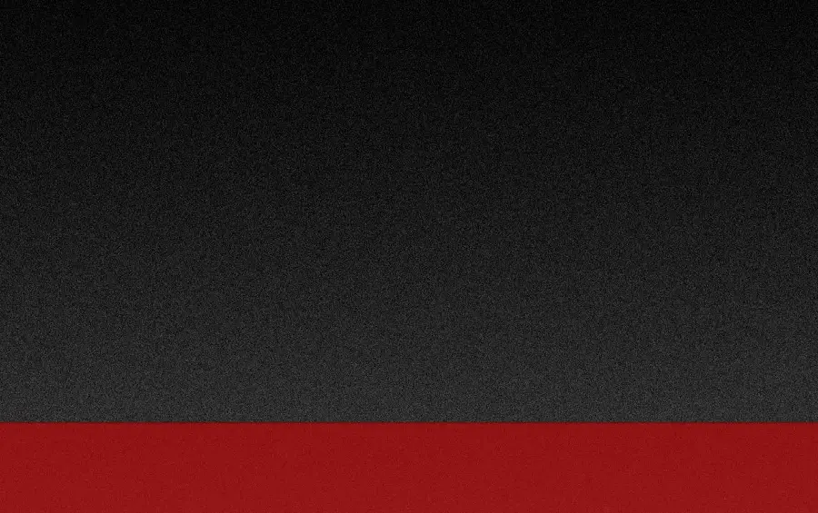 Gray patternless texture with a red stripe at the bottom