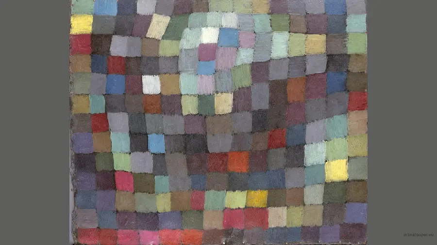Innovation in color and structure in the work of the temple gardens painting in fine art amrica temple gardens painting fine art amrica from the works of paul klee