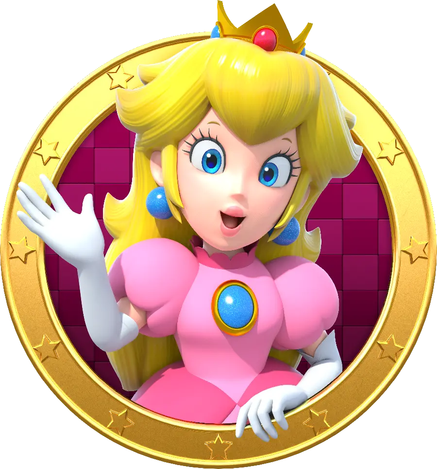 New girly profile of cartoon princesses for Telegram 