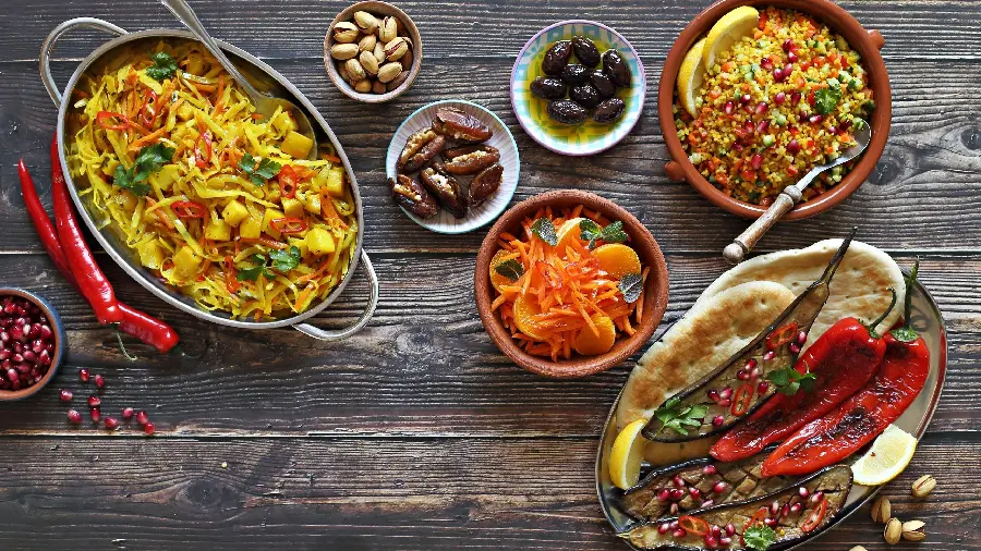 High quality delicious African food menu 