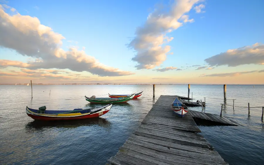 Boat and sea wallpaper suitable for download in HD quality