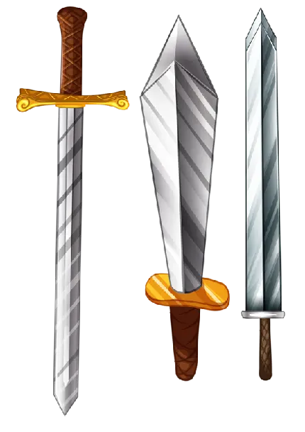 Download Free High-Quality Sword PNG and Cutout Images