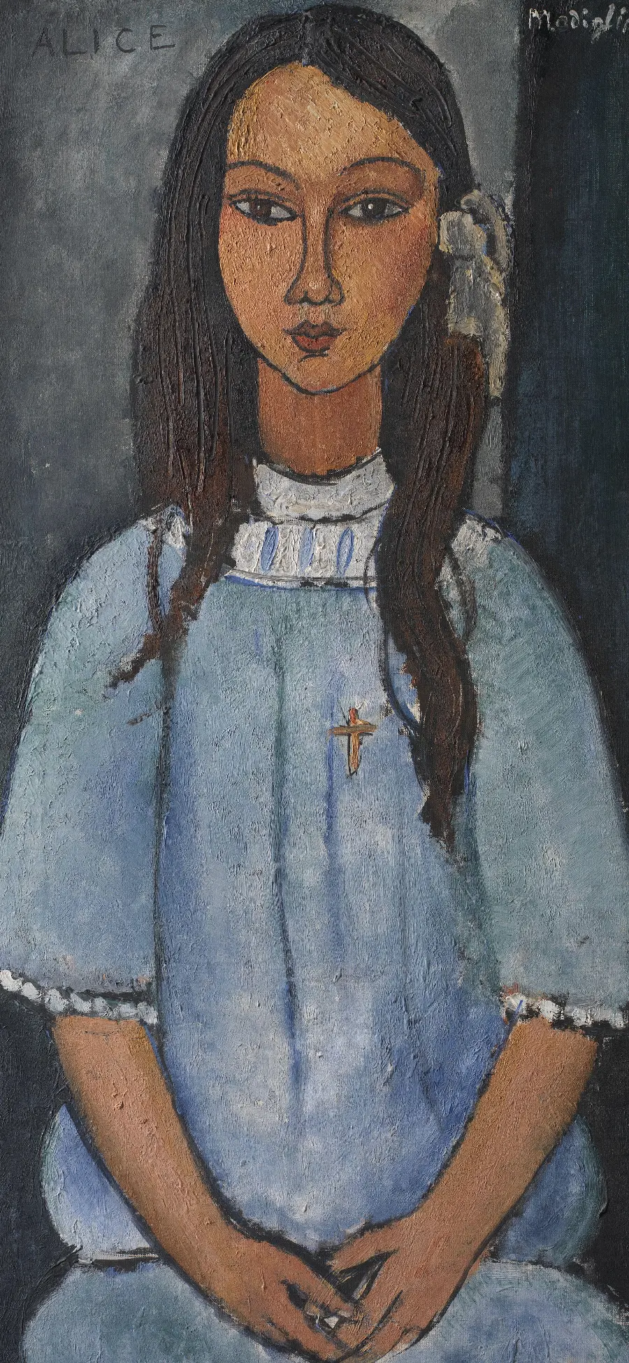 Amedeo Modigliani's artwork Alice (ca. 1918)