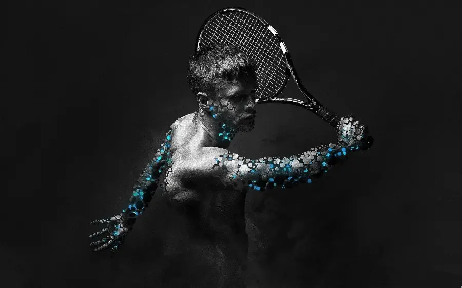 Stylish and special bad boy sports wallpaper badminton 