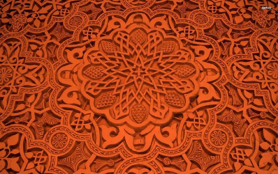Free download of background photo with a unique Islamic design