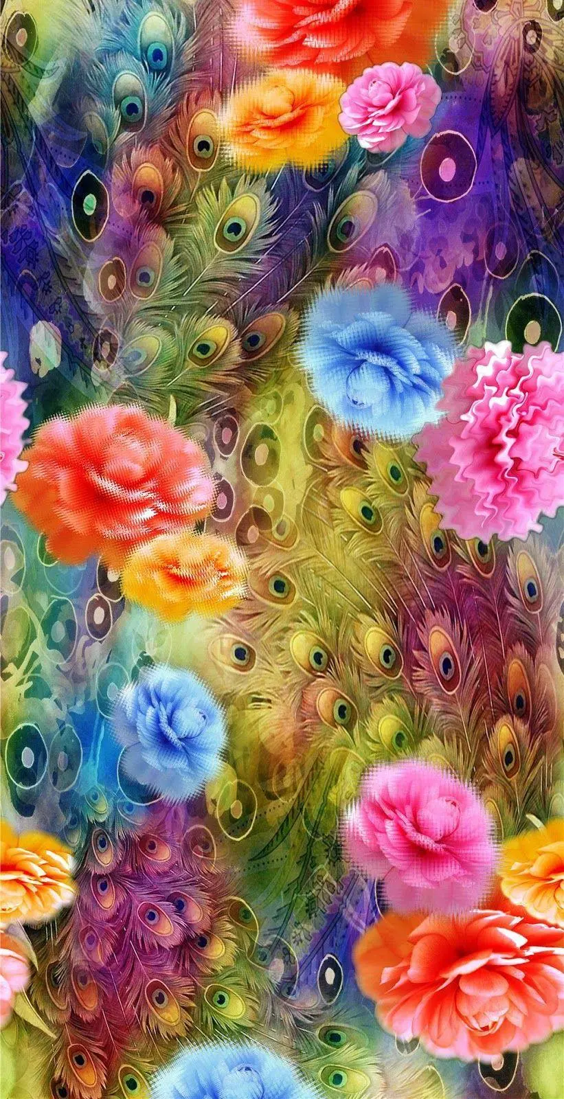 The most beautiful photo collages and flower collages with beautiful designs and patterns