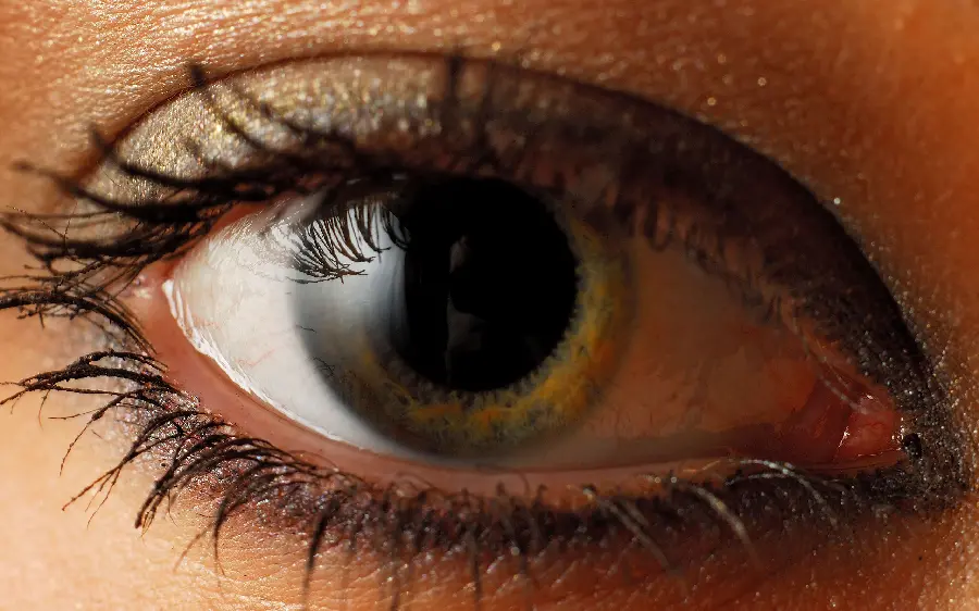 A very beautiful photo of a woman's eyes suitable for the desktop