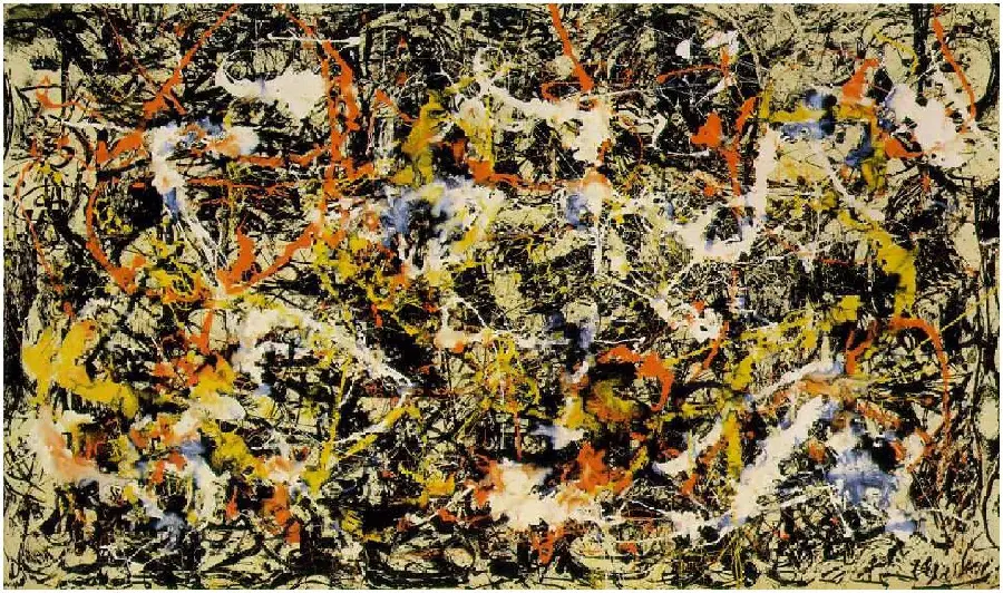 Abstract Drip Painting 1940 Jackson Pollock Convergence Expressionism 
