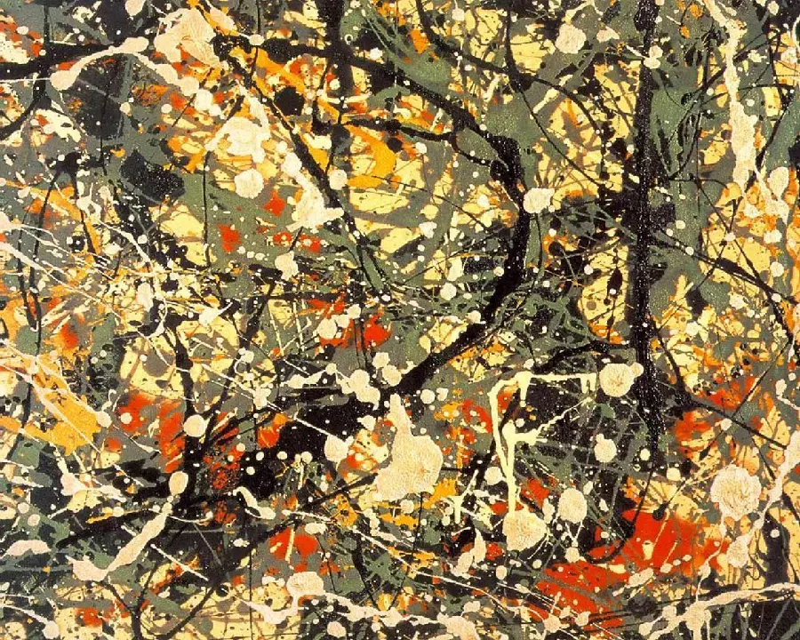 Abstract Expressionism Painting Jackson Pollock No. 8, 1948