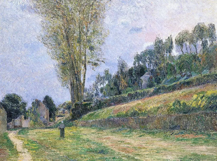 Beautiful and impressive nature stock image of Paul Gauguin's artwork suitable for printing paintings and posters